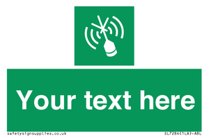 Custom sign safe condition Emergency position beacon